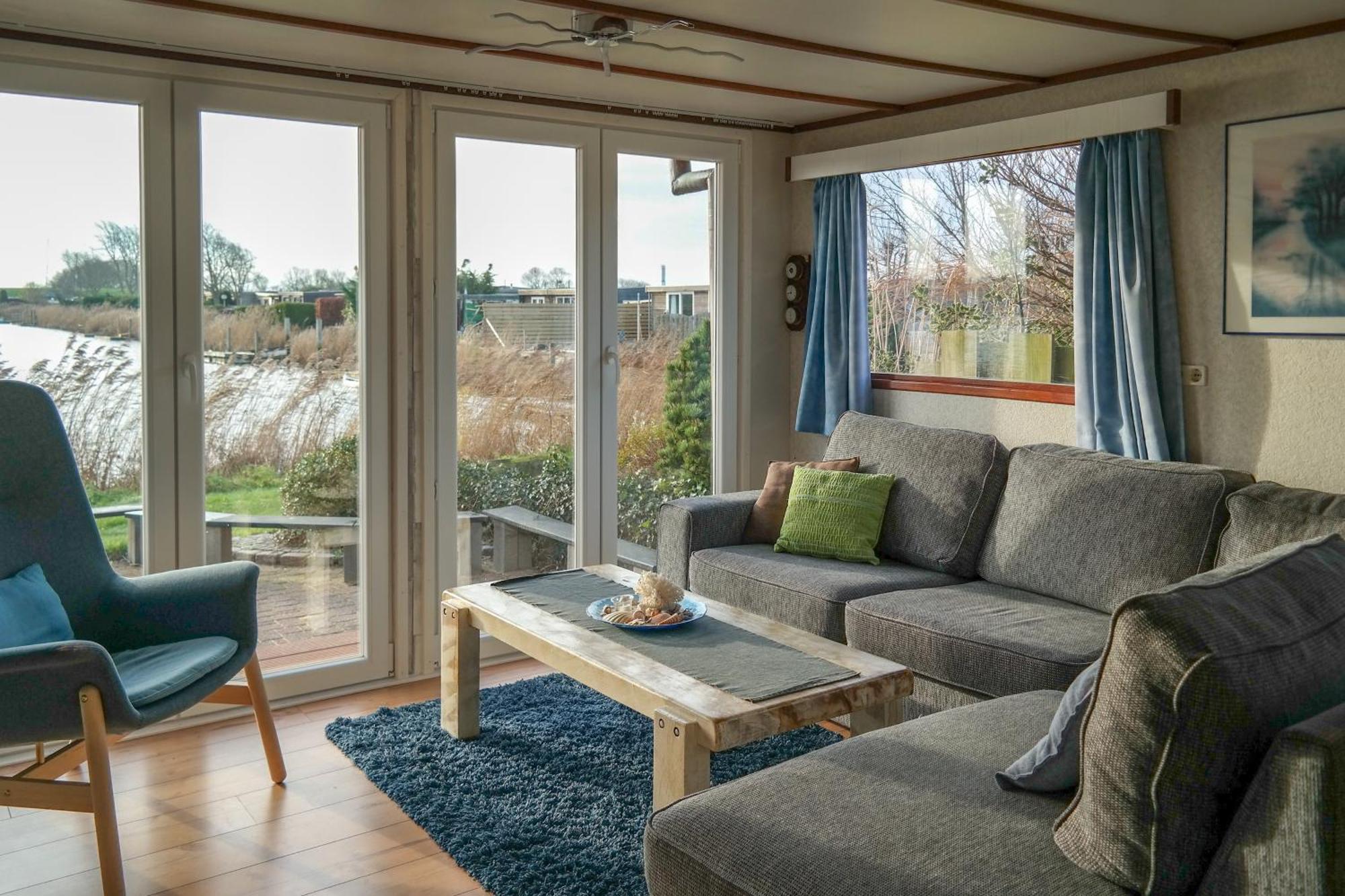 8 Pers House 'Capitein Theis' With Seaside In Front Of The Lauwersmeer Anjum Dış mekan fotoğraf